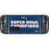 NFL Patriots Super Bowl LIII Champions Steam Deck Handheld Gaming Computer Skin
